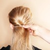 Frizurák hosszú haj pin up