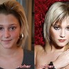 Trend frizurák előtt és után