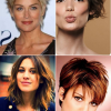 Női rövid frizurák 2023 kerek arc