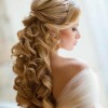 Frizurák hosszú haj esküvőre