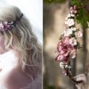 Virágok hairband esküvő