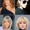 Női frizurák 2023 közepes hosszúságú