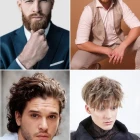 Férfi frizurák 2023 közepes hosszúságú