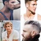 Férfi frizurák 2023 visszahúzódó haj sarkok