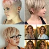 Rövid frizurák 2023 női kerek arc
