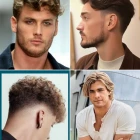 Göndör frizura férfiak 2023