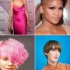Rózsaszín jelenlegi frizura 2023