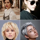 Vállig érő haj 2023 hölgyek
