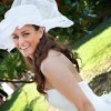 Menyasszonyi frizura kalap