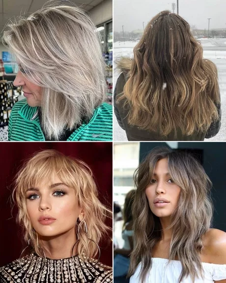 Hajvágás hosszú haj 2024